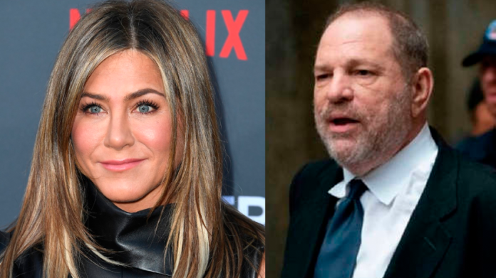 Jennifer Aniston revela acoso de Harvey Weinstein