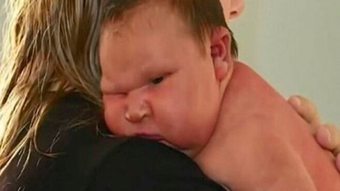 Mujer da a luz a bebé de casi 6 kilos