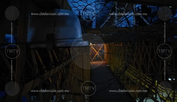 Puente peatonal a media luz fomenta inseguridad