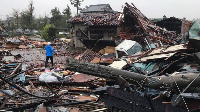 Inundaciones y 40 fallecidos tras paso de Hagibis en Japón