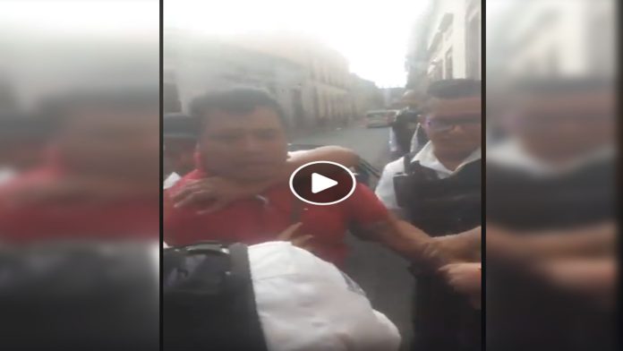 Video: Nuevamente denuncian abuso de autoridad por parte de la Policía Morelia hacia vendedores