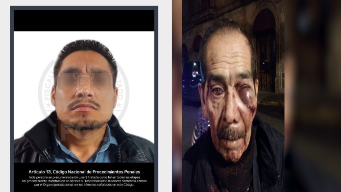 FGE detien al golpeador del abuelito que vendía hamburguesas en Morelia