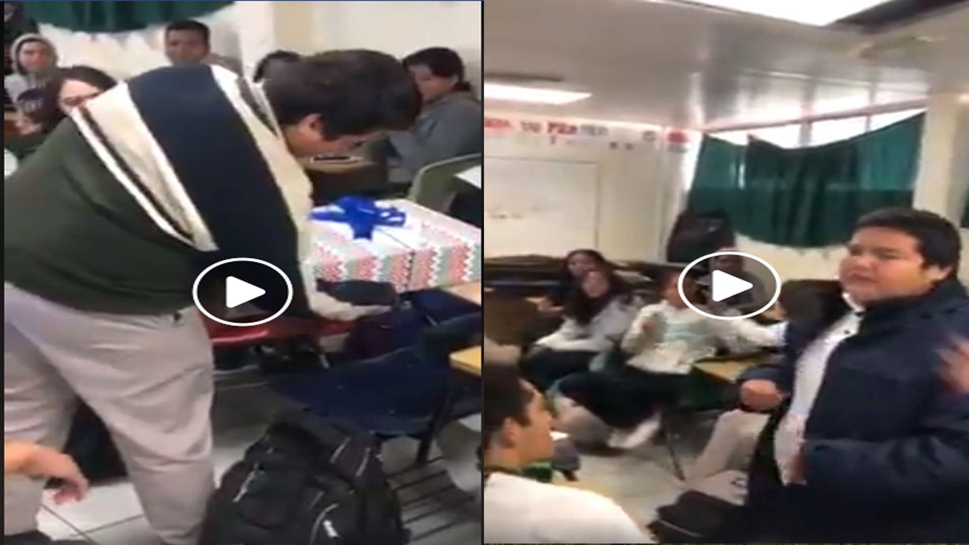 Video Viral: Estudiantes le regalan zapatos a compañero que estudia y trabaja Video Viral: Estudiantes le regalan zapatos a compañero que estudia y trabaja