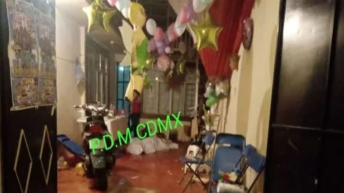 México: Balacera en fiesta infantil deja dos muertos