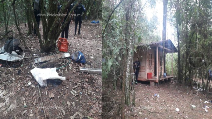 Sedena detecta y destruye narcocampamento en Salvador Escalante