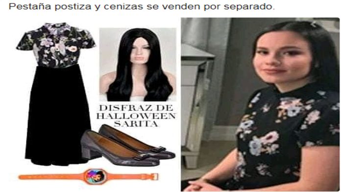 Lanzan disfraz de “Sarita” para Halloween