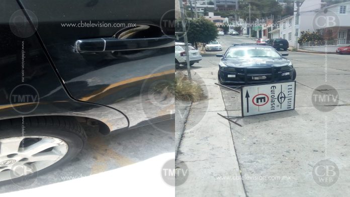 “Espectacular le cayó a mi carro”; alerta mujer a la policía pero nunca dijo el tamaño