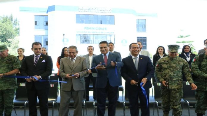 Inaugura el Gobernador Unidad para la Investigación y Persecución del Homicidio Doloso