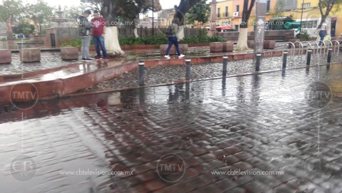 Seguirán las lluvias en Michoacán