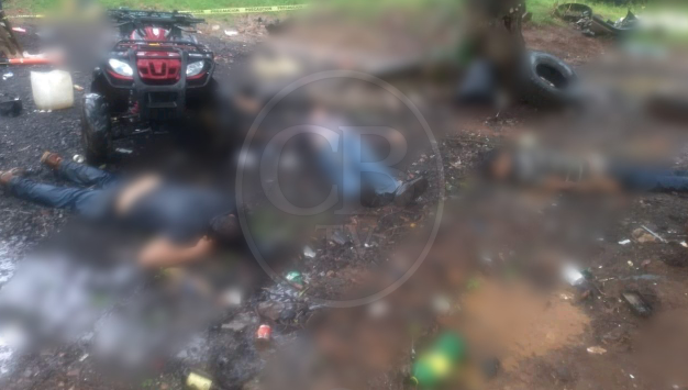 Ejecutan a cuatro hombres durante una convivencia
