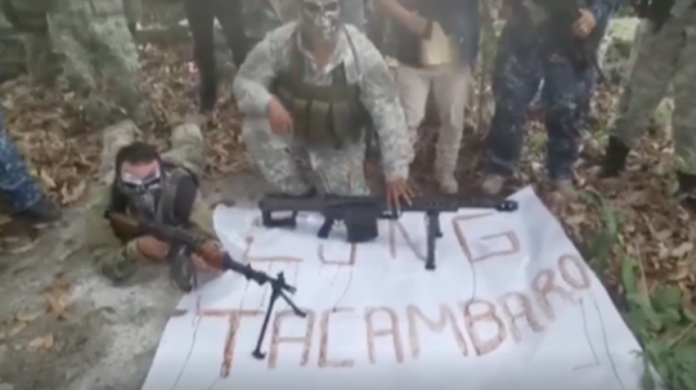 VIDEO: CJNG anuncia su llegada a Tacámbaro para combatir a Los Viagras