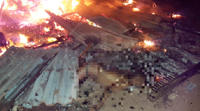 Incendio en casa habitación le arrebata la vida a dos personas