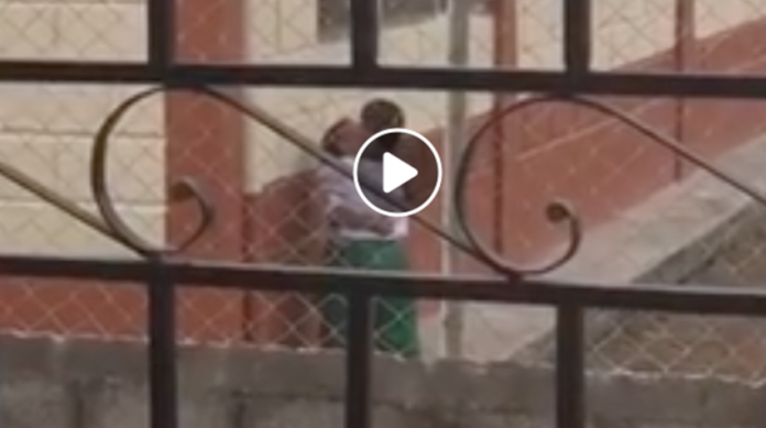 Video de niños de primaria besándose a escondidas en la escuela causa controversia en redes
