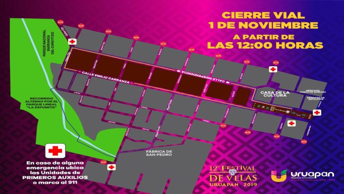Este 1 de noviembre el Ayuntamiento de Uruapan dio una serie de instrucciones para vivir con parsimonia y tranquilidad el Día de Muertos en la ciudad.