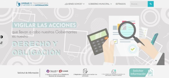Se renueva portal de transparencia del Gobierno Municipal para facilitar acceso