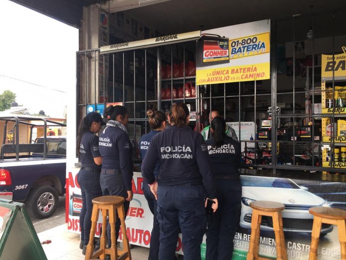 Vigila SSP establecimientos comerciales, en Morelia