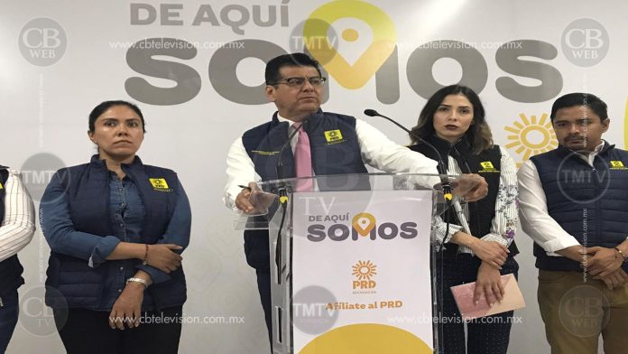 PRD-Michoacán pide respeto a la Federación para presidentes municipales