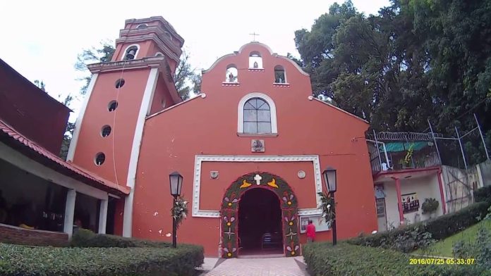 Árboles amenazan la capilla de Santo Santiago