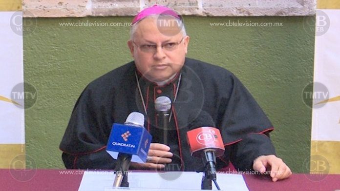 El gobierno quiere ser redentor de todos los problemas: Obispo auxiliar de Morelia