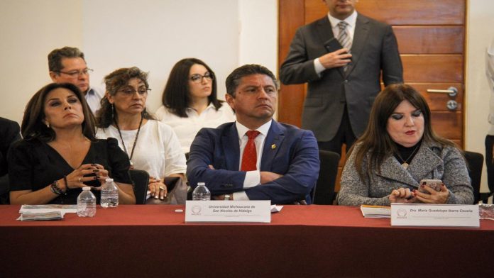 Rector de la UMSNH participa en la Reunión Juntos por la Paz; intensifica gestiones