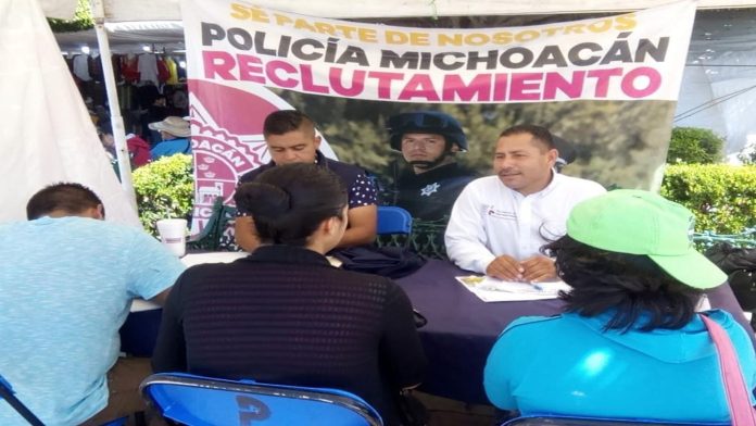 Permanente, el programa de reclutamiento policial en Zitácuaro: SSP