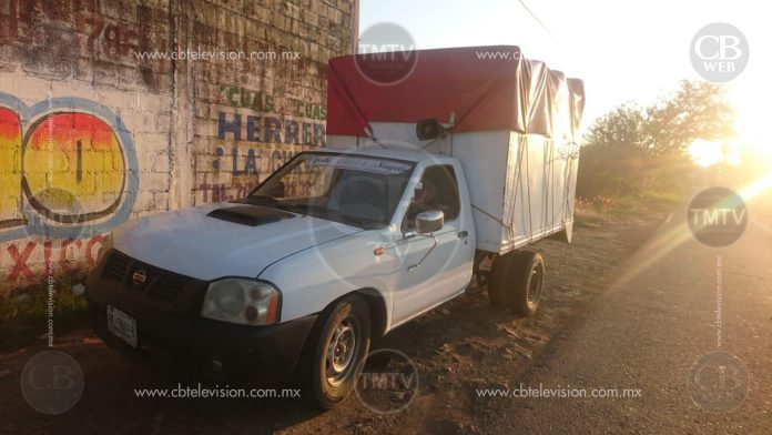 Lo arrestan con camioneta robada en Zitácuaro
