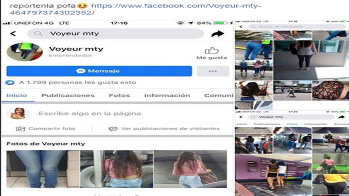 Exponen página de Facebook que sube fotos y videos de traseros de mujeres