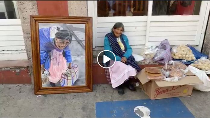 Doña Mari recibe apoyo de Revolución Social y de artista moreliano