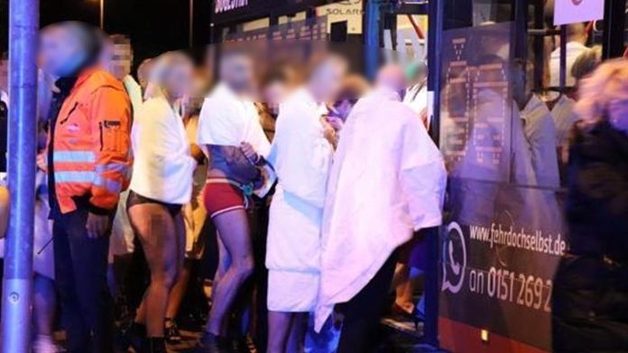 Evacuan orgía por fuga de gas