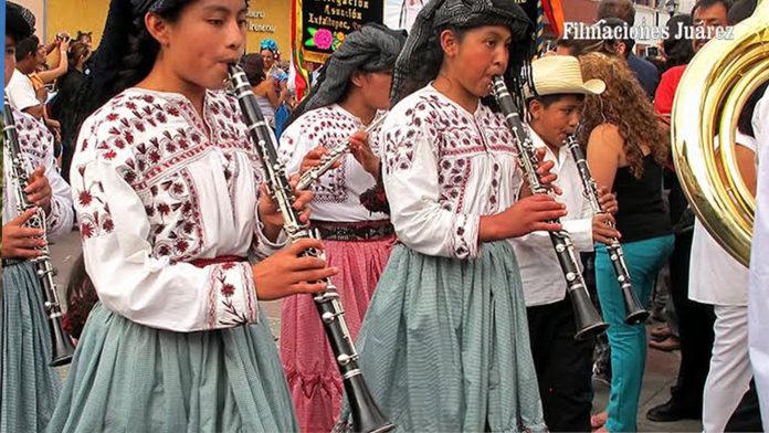 Ladrones roban instrumentos musicales de niños mixes de Oaxaca