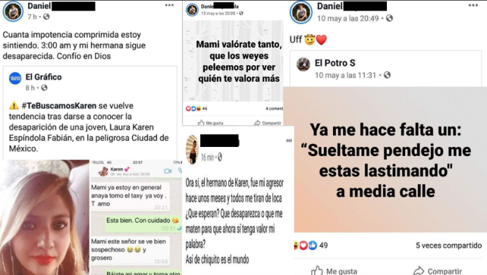 Presunto hermano de Laura Karen es tachado de 