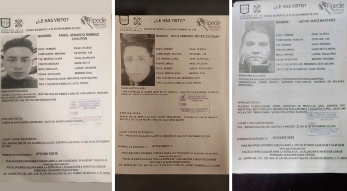 Desaparecen tres jóvenes tras estar en una marisquería 
