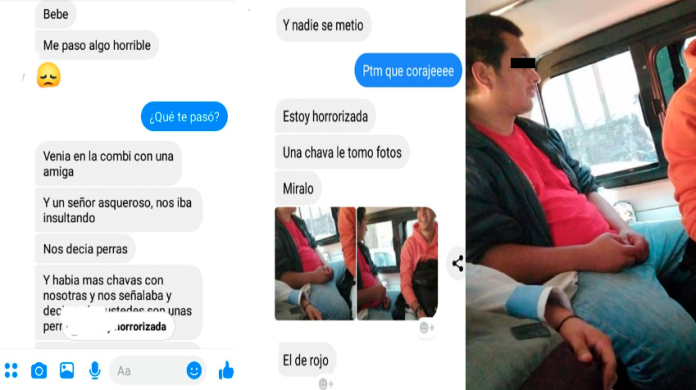 MORELIA: Denuncian a través de redes a hombre que acosó a jóvenes en combi