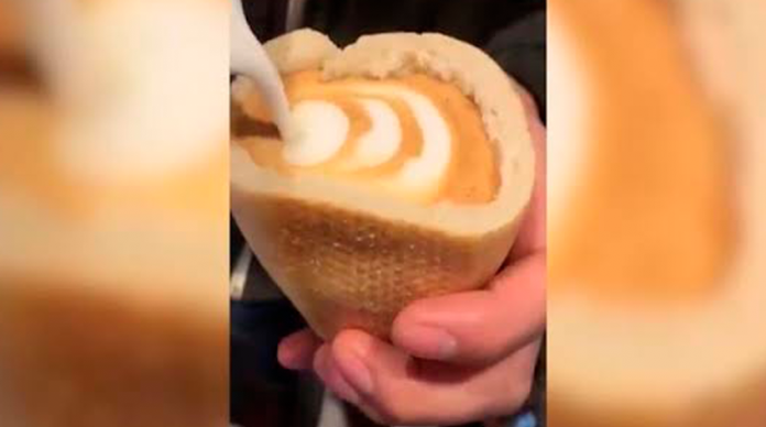 VIDEO: Tomar café en un bolillo, la nueva tendencia