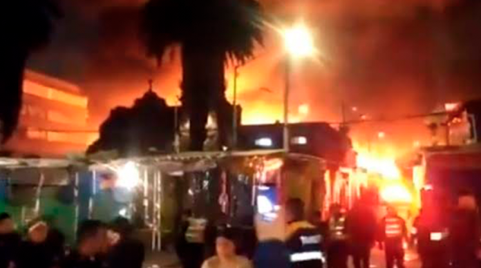 Protección Civil confirma dos muertos por incendio en La Merced