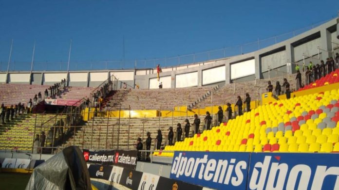 Implementa SSP dispositivo de seguridad en el Estadio Morelos 