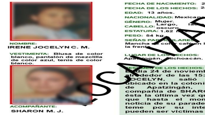 Localizan a dos menores de edad reportadas como desaparecidas en noviembre