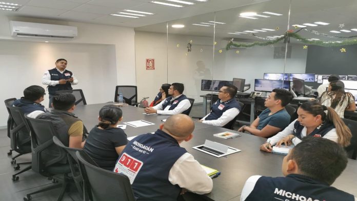 Realiza SSP capacitación a personal de subcentros C5i de Apatzingán y Uruapan