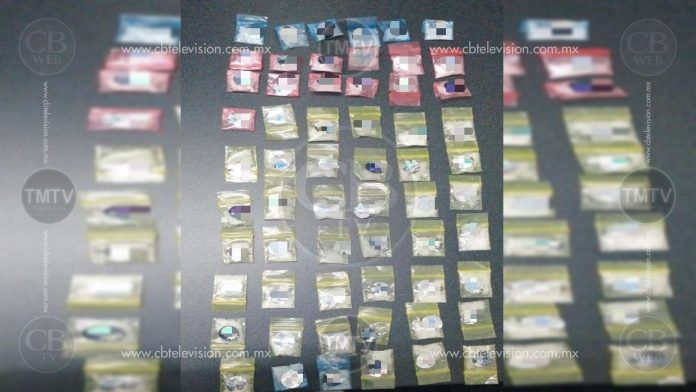 Arrestan a tiradora de droga en Jacona
