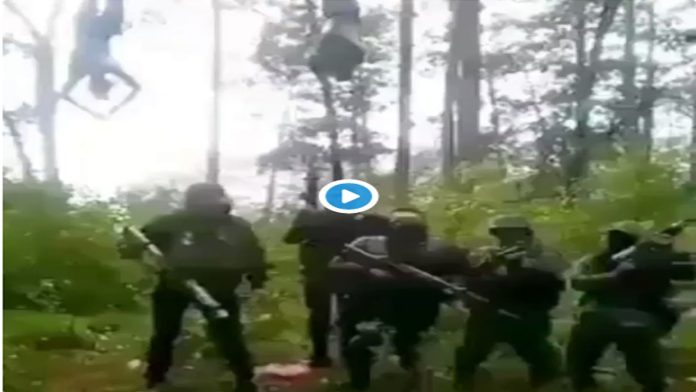 VIDEO (+18): Con cuerpos colgados como “piñatas” Cártel del Fantasma amenaza a rivales