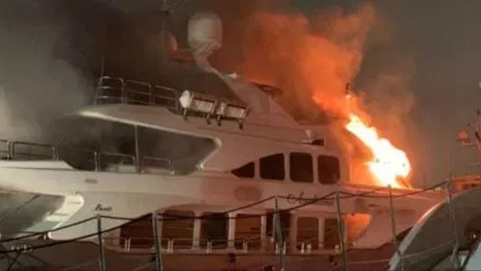 Video: Explota yate de lujo de Marc Anthony