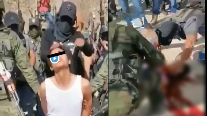 VIDEO (+18): Interrogan y descuartizan a presunto secuestrador y asesino