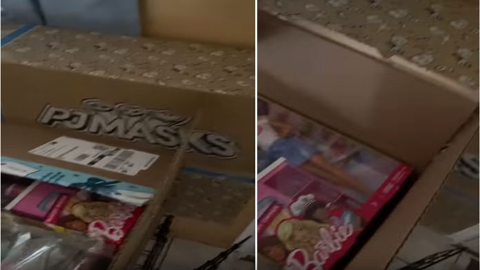 Video: Niños usan tarjeta de crédito de su madre; gastan 13 mil pesos en juguetes