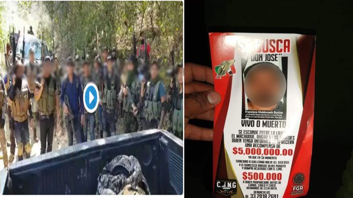 Video: Sicarios del CJNG amenazan al líder de la Familia Michoacana