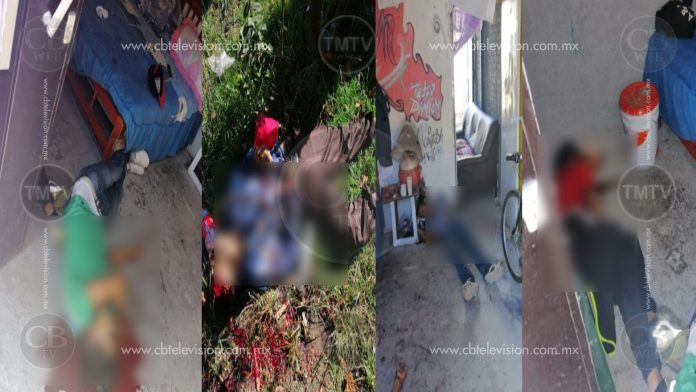 Cuatro muertos en ataque armado en la Tenencia Morelos