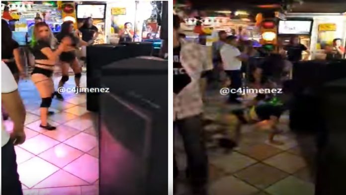 Video: Edecán se niega a bailar con él y le dispara