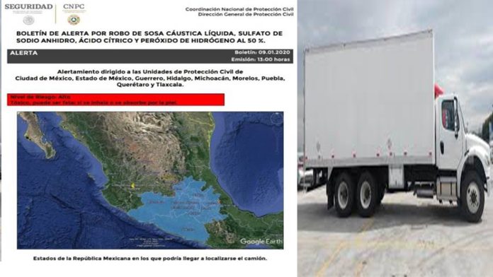 Alertan a 9 estados por robo de material tóxico; Michoacán es uno de ellos