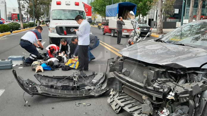 Atropellan a motociclista en Acueducto
