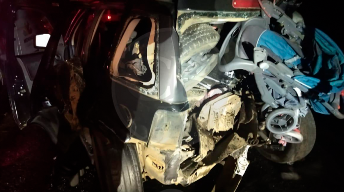 Seis heridos deja choque de camionetas
