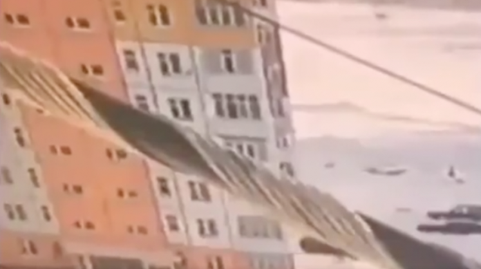 VIDEO: Mujer cae de noveno piso; se levanta y se va caminando